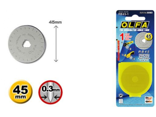 Náhradní kulatá čepel OLFA RB45-10