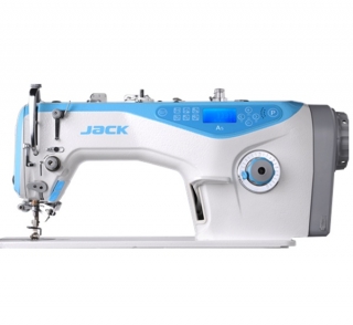 Jack A5 1-jehlový šicí stroj s odstřihem, střední materiály, 
