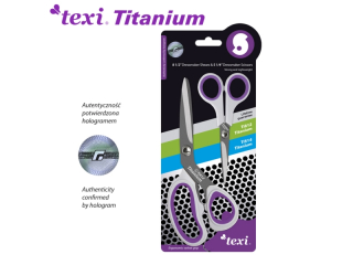 Titanové nůžky TITANIUM TiDuo850